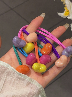 高弹力可爱风便捷式扎马尾