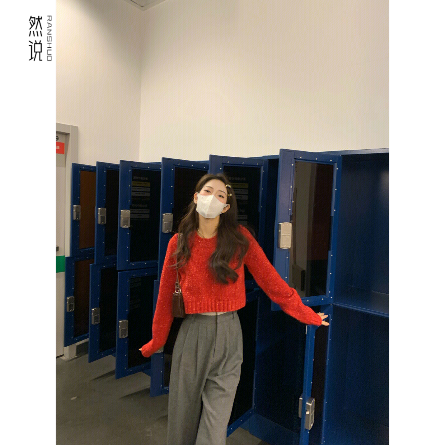 红色圣诞兔年本命年套头毛衣女秋冬短款内搭打底针织衫超好看上衣,淘宝优惠券,粉丝福利购,淘宝优惠卷