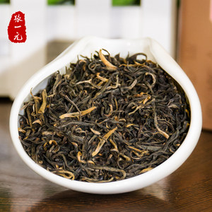 张一元茶叶正宗特级金骏眉160g(80gx2罐)浓香红茶新茶蜜香黄芽茶