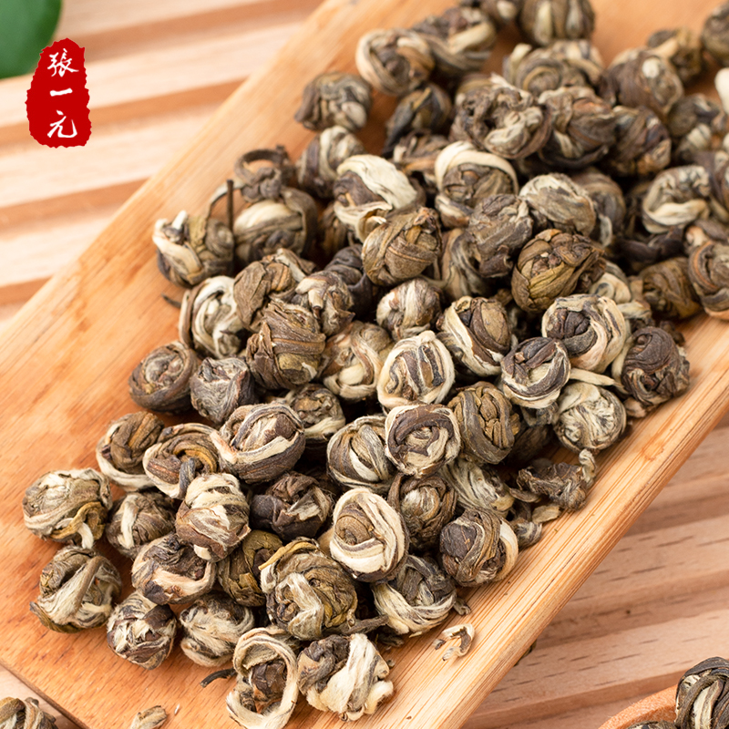 张一元茶叶特种茉莉花茶云叶香珠150g京剧年货礼盒龙珠中华老字号