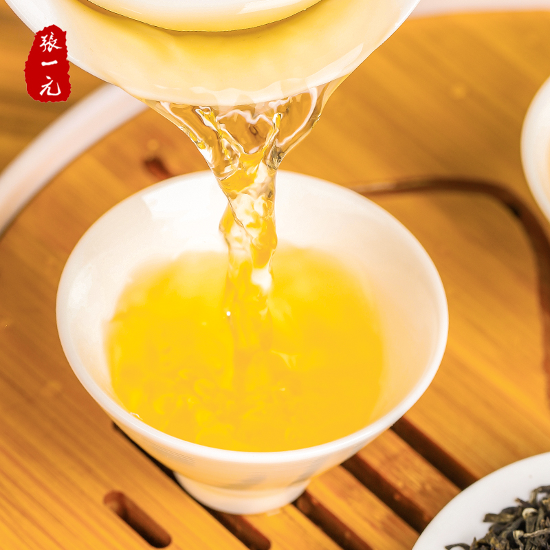 张一元茶叶特级浓香茉莉花茶100g(香茗50g+香雪50g)古朴包装 - 图1