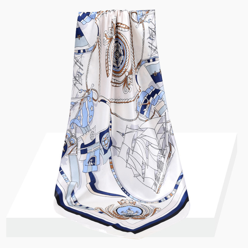 90cm大尺寸方巾杭州丝绸丝巾包头巾披肩围巾女夏季外搭春秋冬季,淘宝优惠券,粉丝福利购,淘宝优惠卷