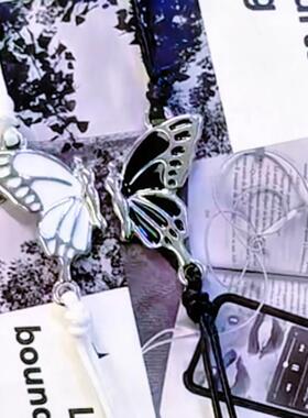 蝴蝶手链闺蜜情侣磁吸致高颜值学生党简约精送女友礼物串珠手链