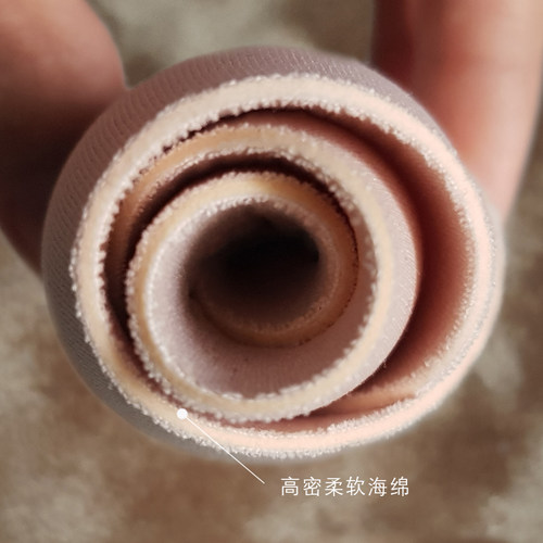 高端运动内衣泳衣瑜伽服专用胸垫插片垫片薄款椭圆大胸透气可机洗 - 图1