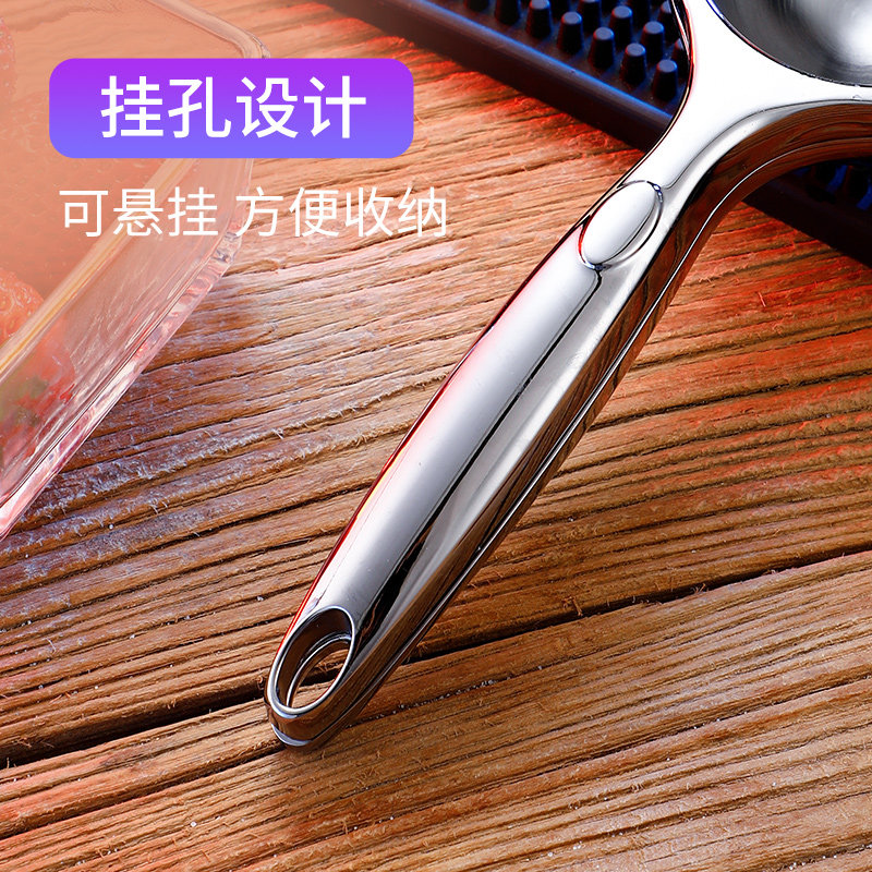 不锈钢手动榨汁机家用柠檬夹子挤压汁器榨果汁机榨汁器柠檬压汁器 - 图1