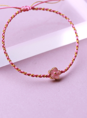 山间原创设计景泰蓝日系手绳珐琅