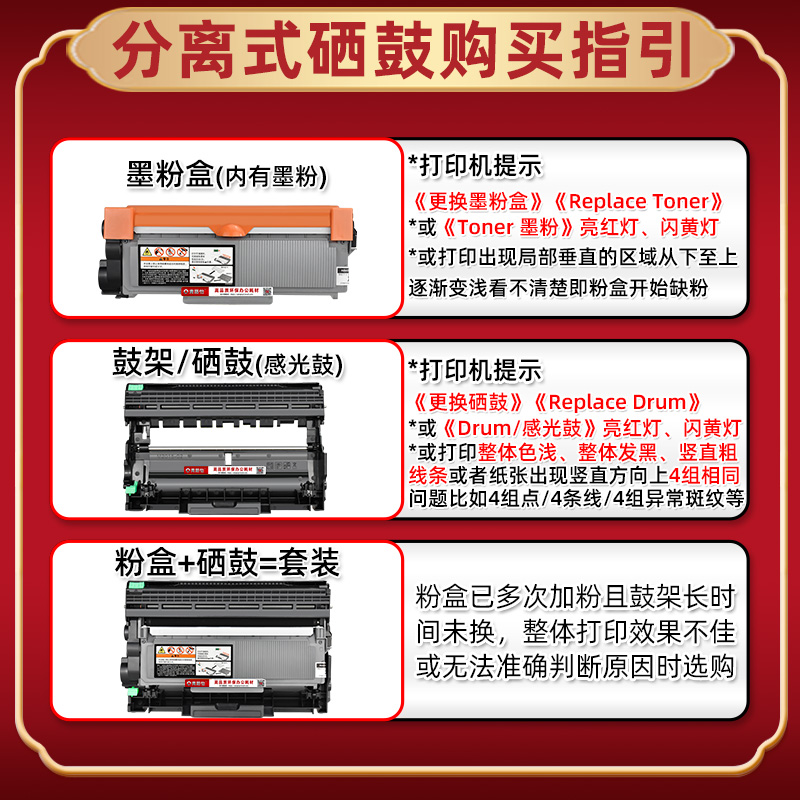 CT202329/30墨31盒32通用DocuPrint富士施乐P268b打印机268d晒鼓268dw磨M268z合268dw粉匣CT351055/56晒鼓架 - 图2