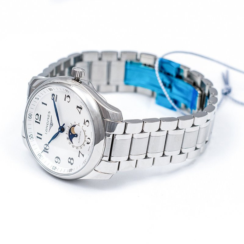 Longines浪琴男表 新款名匠月相机械手表40大表盘L2.909.4.78.6
