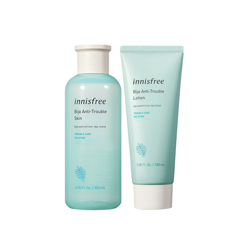 innisfree /悦诗风吟香榧清痘水乳 悦诗风吟拾回面部护理套装