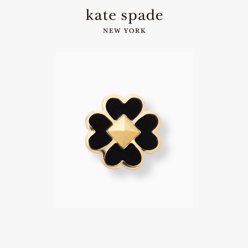 kate spade ks spades & studs 四叶花耳钉时尚精致气质小巧女 - 图3