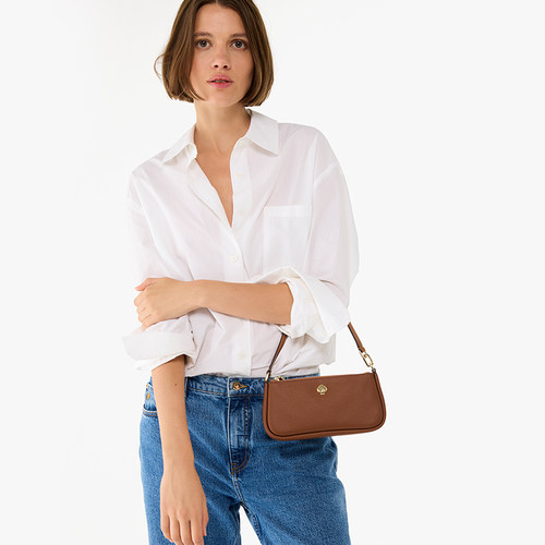 【元旦礼物】kate spade ks 荔枝纹牛皮革单肩腋下包 - 图2