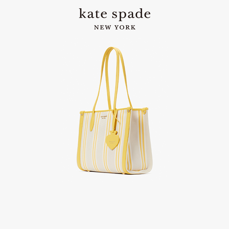 中号条纹托特包单肩手提通勤 market ks spade kate 春季新品 中号条纹托特包单肩手提通勤 market ks spade kate 春季新品