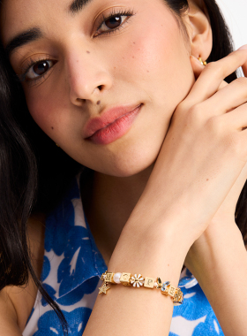 katespade方块魅力手串手链女