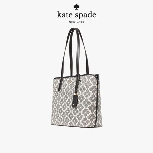 【礼物】kate spade ks 大号老花托特包单肩包感 - 图2