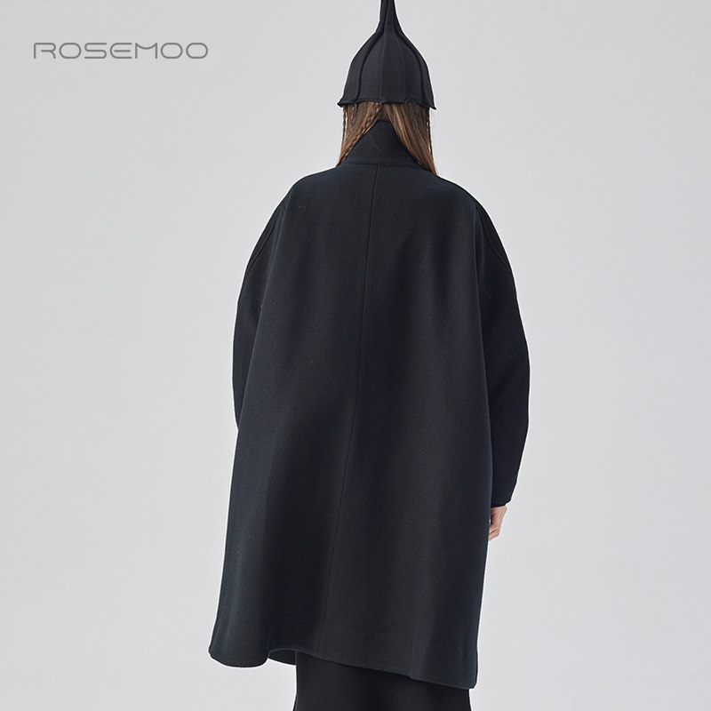 容子木ROSEMOO24年冬季新款绵羊毛针织呢大衣RCL4WW262B,淘宝优惠券,粉丝福利购,淘宝优惠卷
