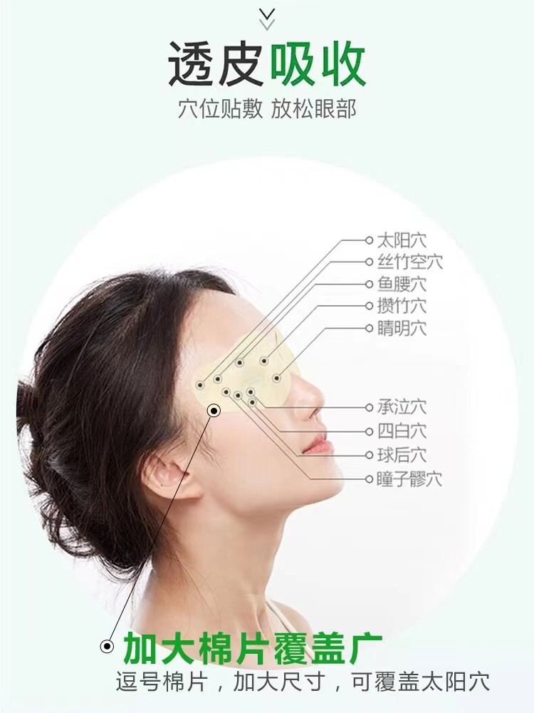 5盒叶黄素明目护眼贴儿童学习疲劳青少年润目通用缓解中药眼膜,淘宝优惠券,粉丝福利购,淘宝优惠卷