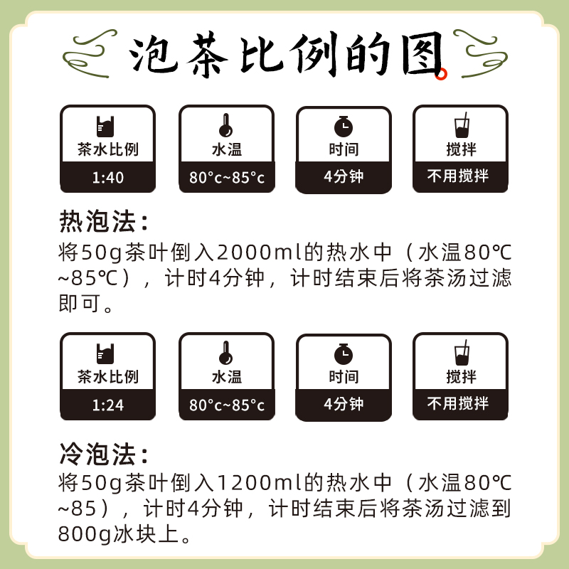 横县茉莉绿茶七窨茉莉大白毫500g樱桃茶饮茉莉绿茶冰糖甜水果茶-图2