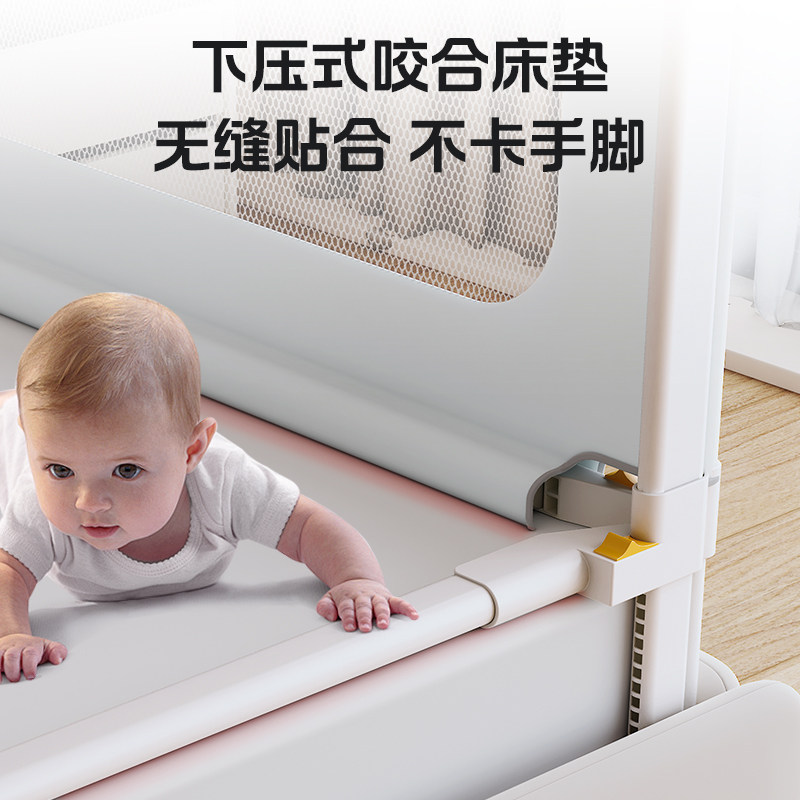 床围栏宝宝防摔防护栏防掉三面大床边通用组合护栏加高婴儿床护栏