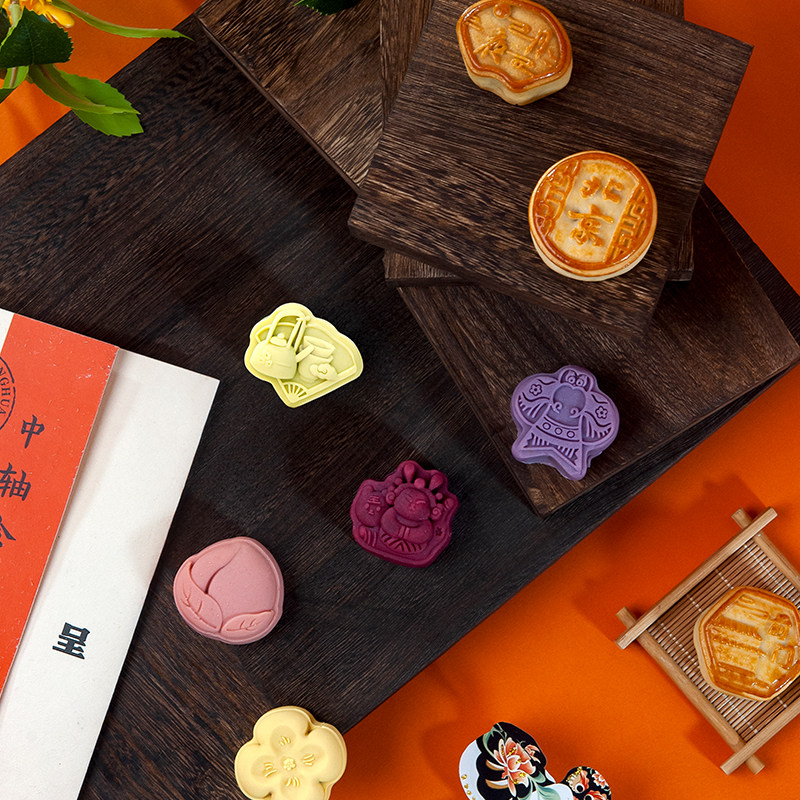 清华大学艺术博物馆2024中秋节月饼礼盒高档全聚德糕点节日送礼物