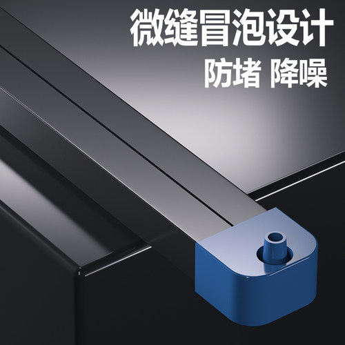 鱼缸微压气泡条纳米气泡石氧气泵气帘增氧条瀑布式散气条增氧泵 - 图0