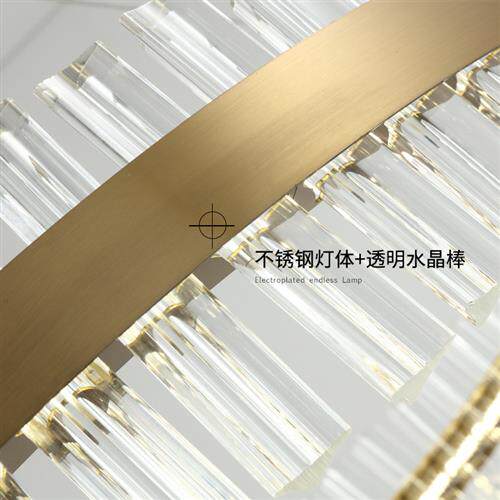 别墅楼梯长吊灯现代简约loft复式楼中空大厅灯北欧led公寓客厅灯 - 图0