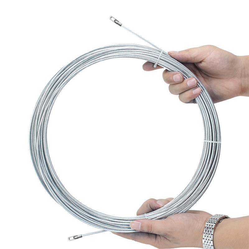 电工穿线器钢丝拉线拽线引线器弹簧手动电线引导头穿线暗管