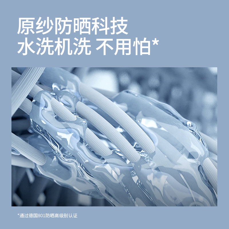 素湃Supield专业全波段防晒衣防紫外线半身款防晒披肩外套女夏季 - 图3