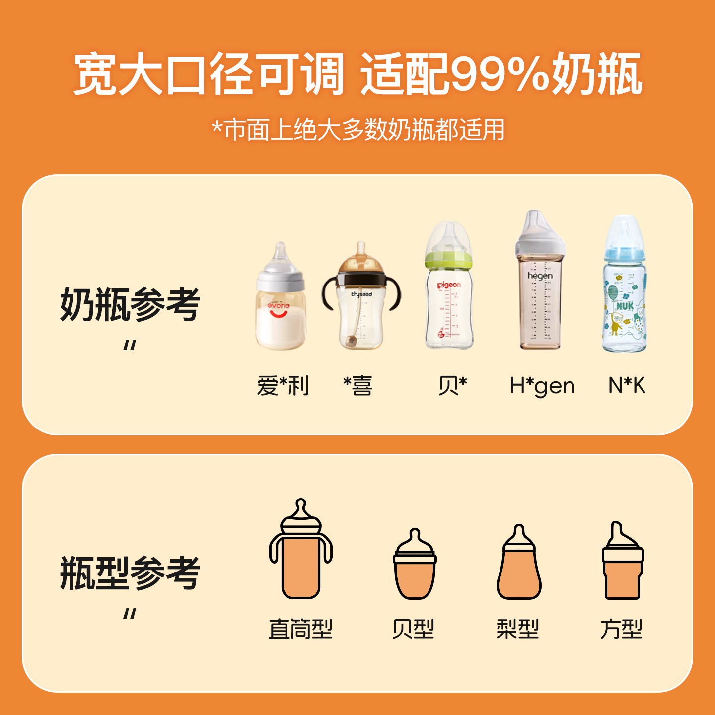 通用适配世喜贝亲奶瓶套保暖保温新生婴儿冬季外出便携恒温暖奶套,淘宝优惠券,粉丝福利购,淘宝优惠卷