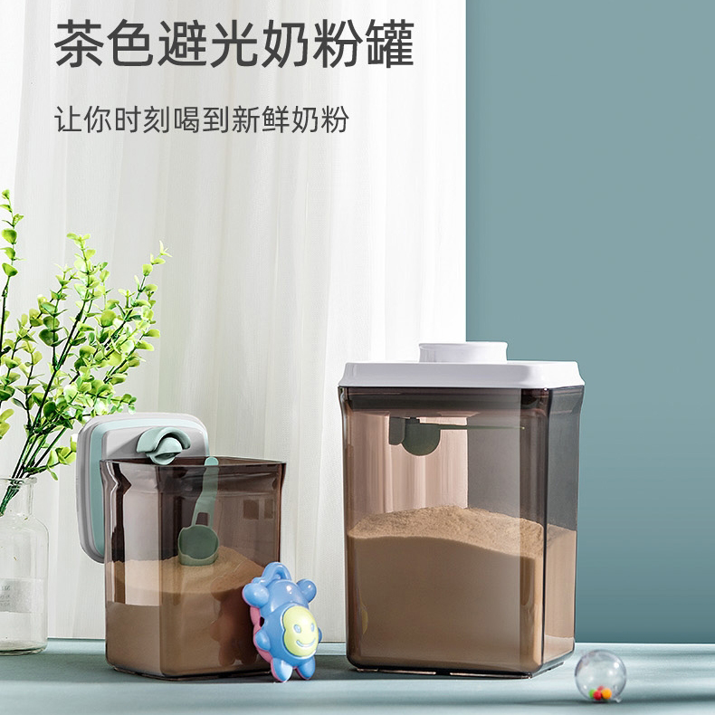 一键式防潮密封罐 澳洲OZCOW全脂青少年高钙奶粉成人脱脂官方包邮 - 图0