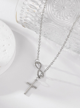 New neck collarbone chain lucky number short women necklace