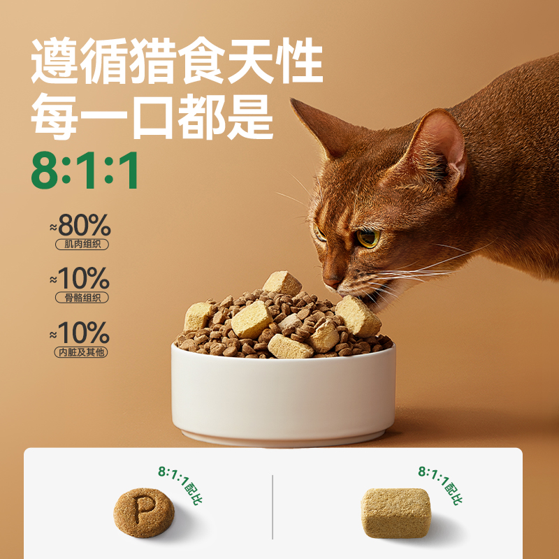 【试吃】帕特旗舰店烘焙猫粮兔肉配方试吃装88g - 图0