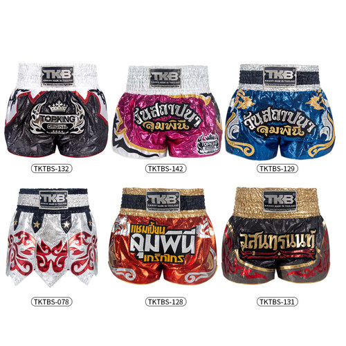 泰国进口TKB拳击训练短裤 专业泰拳散打格斗比赛自由搏击新款短裤 - 图3