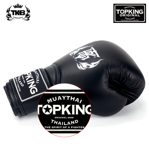 泰国进口TKB拳击男女成人真皮手心网格拳套散打专业训练搏击正品 - 图0