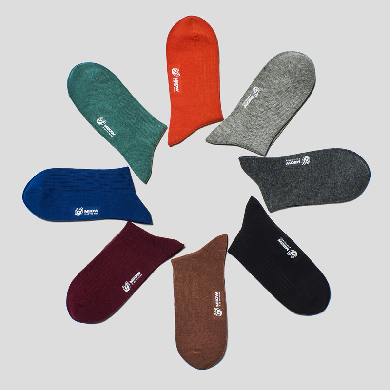 猫人男士中筒秋冬季抗菌新疆棉袜子 猫人娇雪霓短袜/打底袜/丝袜/美腿袜