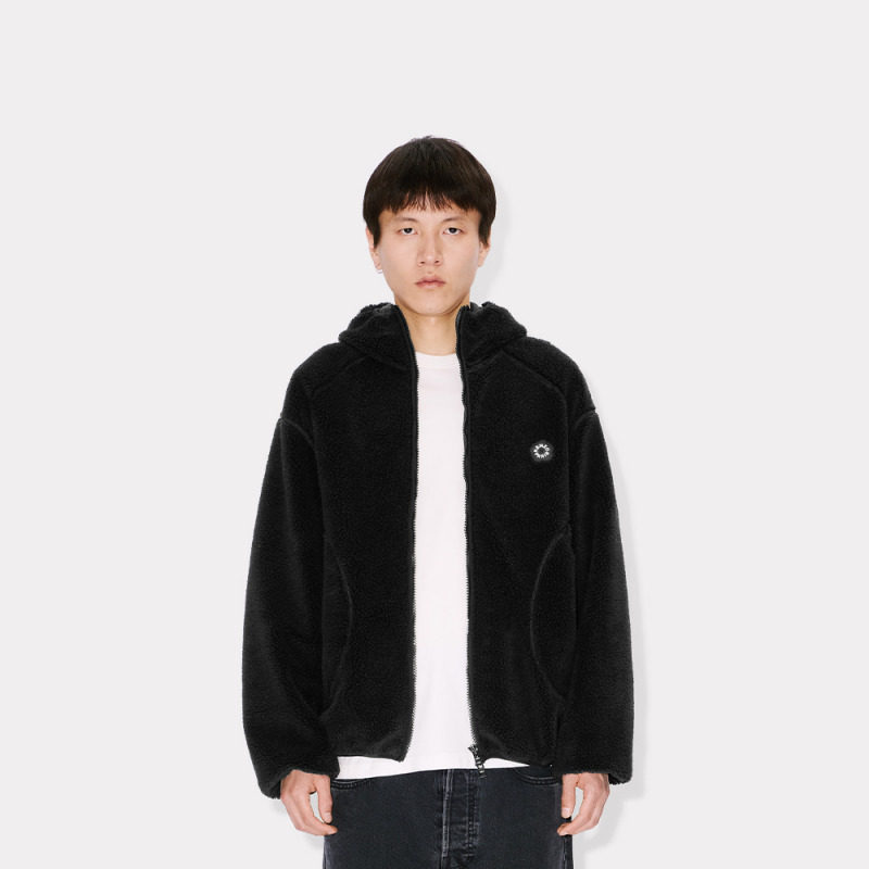 KENZO 25秋冬新品 男士海棠花BOKE 2.0休闲连帽拉链外套新年,淘宝优惠券,粉丝福利购,淘宝优惠卷