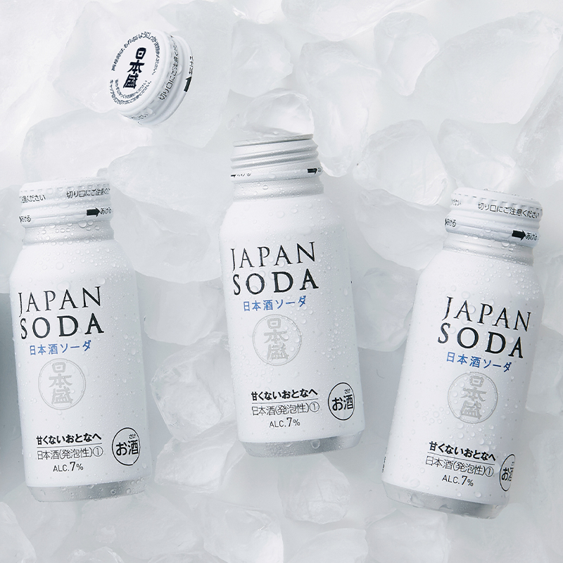 Nihonsakari日本盛JapanSoda气泡清酒180ml - 图2