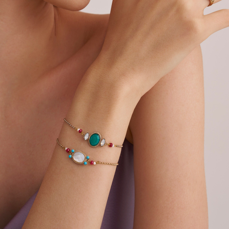 SATELLITE FUJITA系列手链轻奢小众精致女士设计高级感配饰品礼物 - 图3