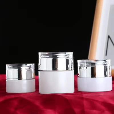 Стеклянная бутылка для путешествий, комплект, распылитель, косметический крем, коробка, пробник