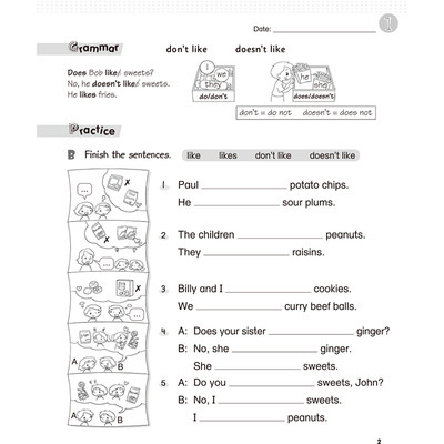 新版香港朗文小学二年级英语教材gold Longman Welcome To English 2b 新版语法练习册grammar Practice 虎窝淘