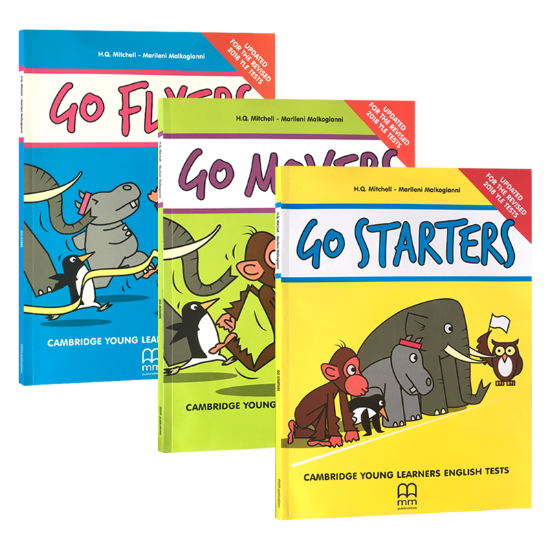 剑桥少儿英语YLE考试教材 Go Starters Movers Flyers 1 2 3级 学生教材含CD音频 CAMBRIDGE YOUNG LEARNERS ENGLISH TESTS - 图3