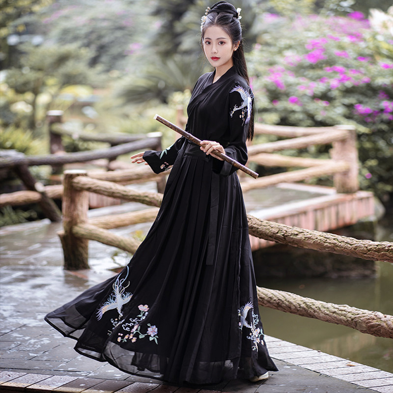 概季清凰引原创汉服女衫中国风襦裙 概季汉服