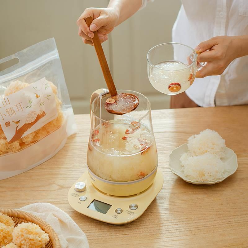 精选椴木小银耳干货特野生糯耳羹出胶雪耳古田新货白木耳无硫丑耳 - 图0