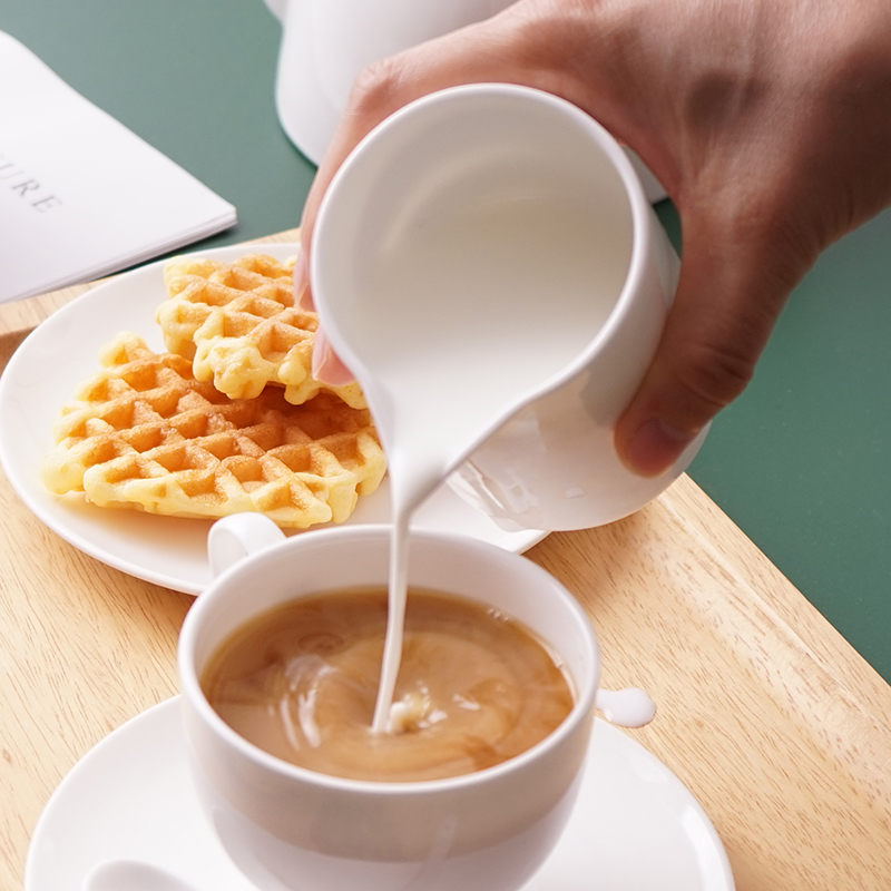 Defective product clearance bone china small milk cup, milk jug, milk jug, milk cup, milk pot, latte art cup, coffee set, ceramic