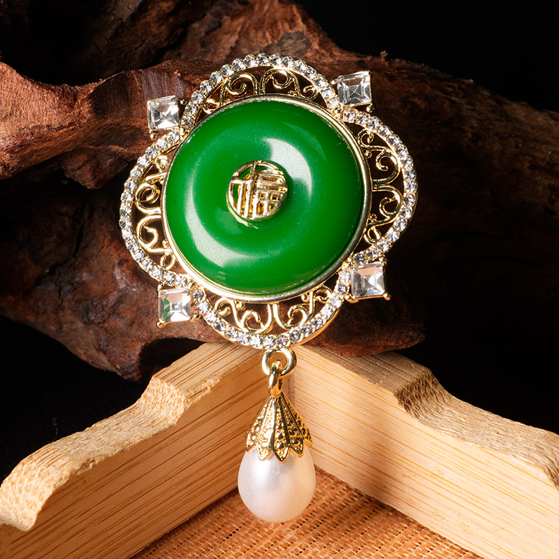 新疆文博馆玉映金辉仿玉冰箱贴树脂国风伴手礼送女朋友中秋礼物 - 图2