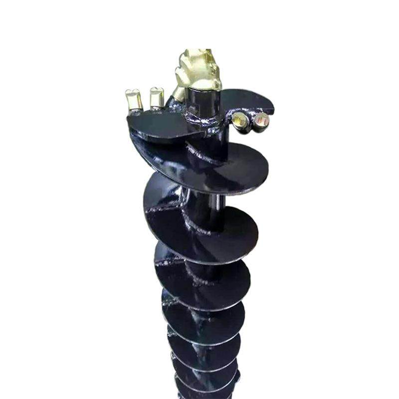 挖机属具螺旋钻机树坑钻孔机房屋地基打桩机建筑工地电杆打桩机,淘宝优惠券,粉丝福利购,淘宝优惠卷