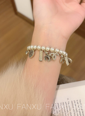 FANXU C家法式小燕子手链高级感设计古币手链手饰