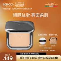 (Christmas present) KIKO natural matt mist flour cake set makeup not easy to remove makeup natural honey pink cake