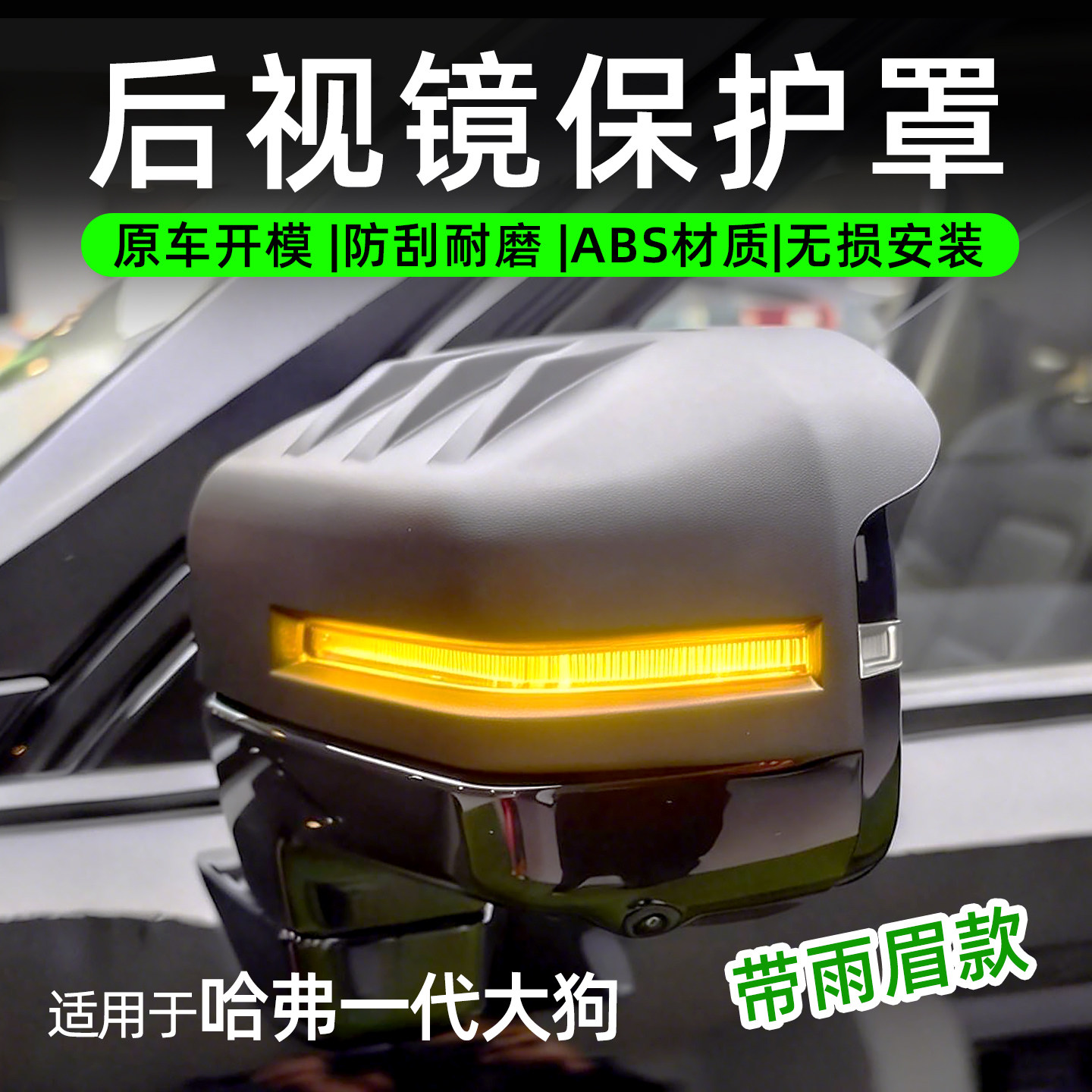 Haval Big Dog rearview mirror anti-scratch protective cover modification