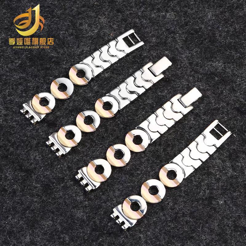 适配swatch不锈钢手表带女12mm表带 季娅唯配件