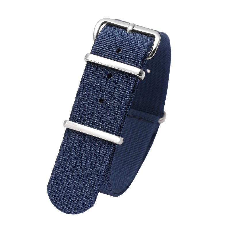 透气尼龙表带适配seiko精工罐头 季娅唯配件